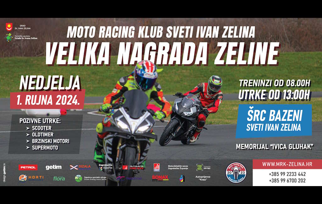 Das Autorennen „Grand Prix Zelina“ kehrt nach ŠRC Sveti Ivan Zelina mit einem spannenden Programm an Rennen für Roller, Oldtimer und Supermoto-Wettbewerbe zurück