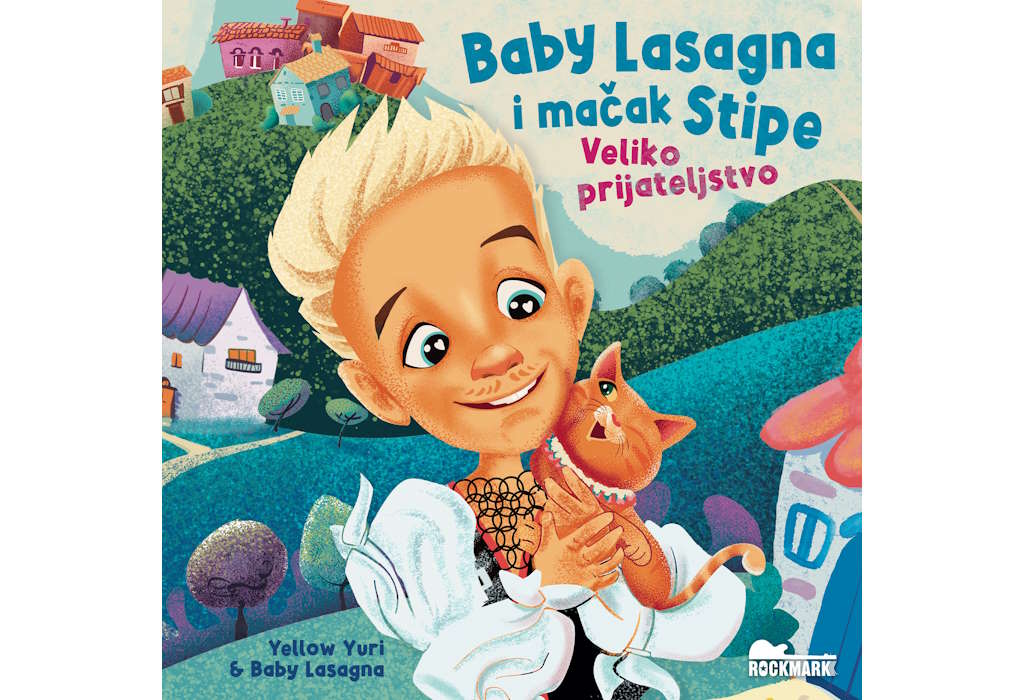 Prezentacja książki obrazkowej „Baby Lasagna and the Stipe the Cat – a great friendship” na Špancirfest w Varaždin z towarzystwem najmłodszych