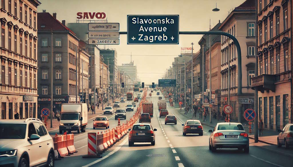 Traffic accident on Slavonska Avenue due to unadjusted speed and alcohol, fines and prohibition of driving