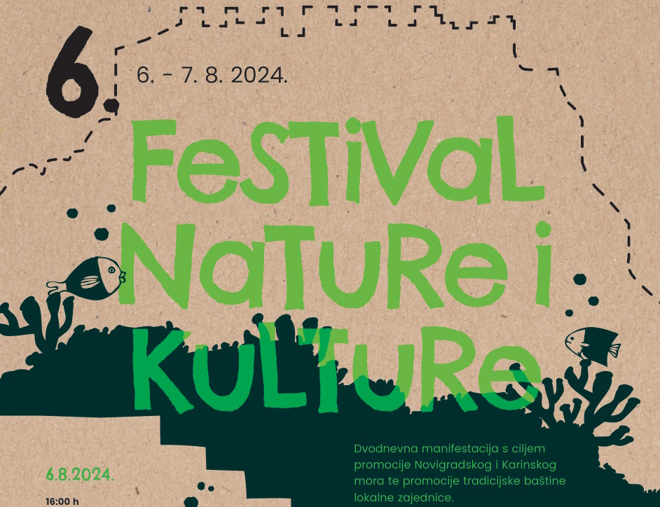 Nature and Culture Festival 2024 promotes the conservation of nature and cultural heritage of the Novigrad and Karin seas through educational and entertainment activities