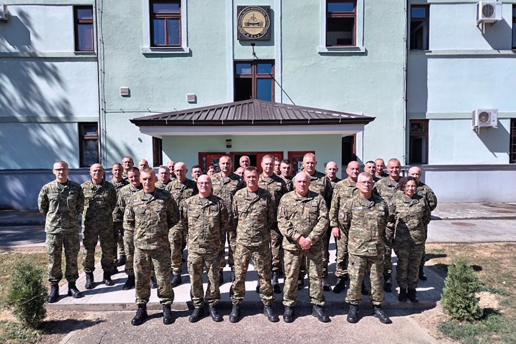 Brigadier Zeljko Marinov took over the command of the Guards Armoured and Mechanized Brigade in Vinkovci with the announcement of innovations and modernization