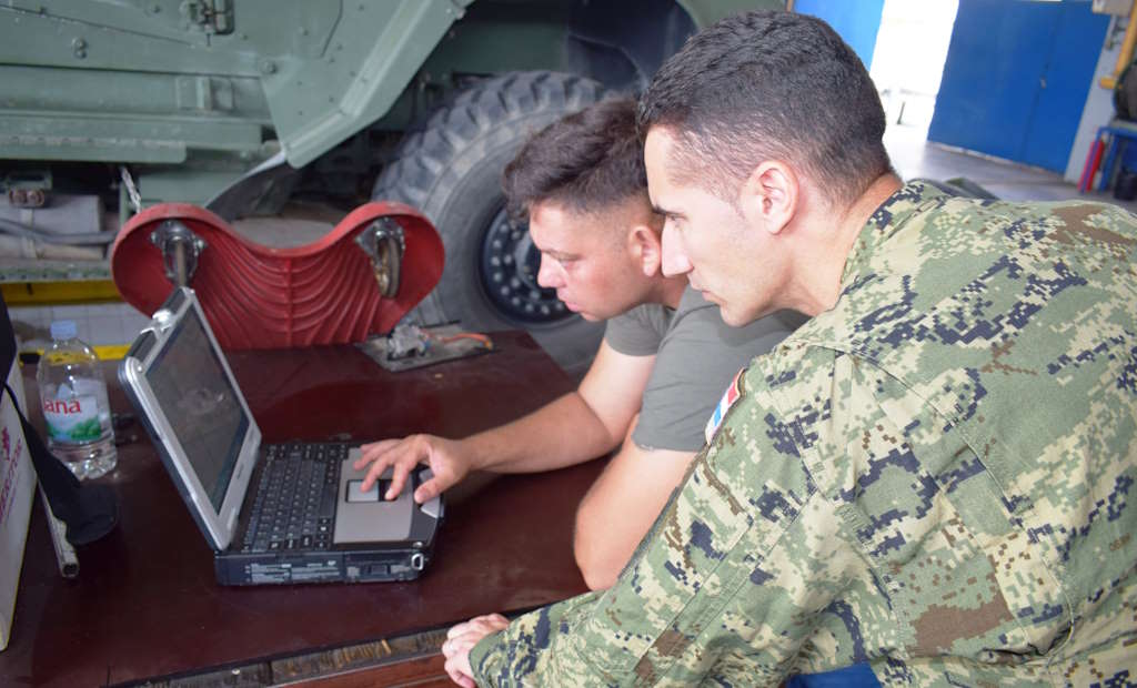 Training for maintenance of M-ATV vehicles in Požega: Key component of operational readiness of the Croatian Armed Forces